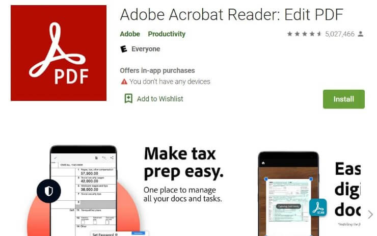 Install Adobe Acrobat Reader