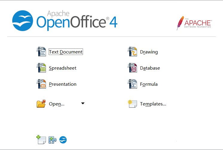 Mit Apache OpenOffice können Sie problemlos PDF-, DOCX-, DOC-, HTML- und TEXT-Dokumente bearbeiten.