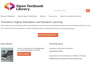 Open Textbook Library Free Engineering Book Download Site