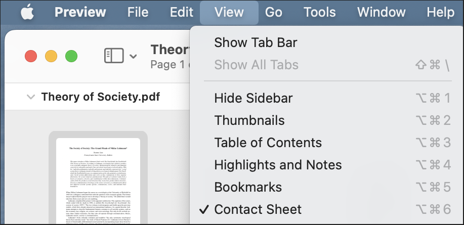 Preview organize PDF pages step 3 | SwifDoo Blog