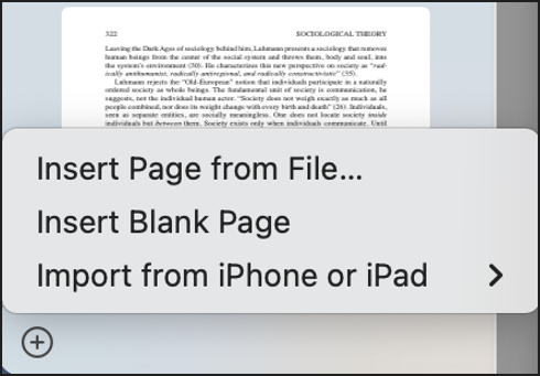 Preview organize PDF pages step 2 | SwifDoo Blog