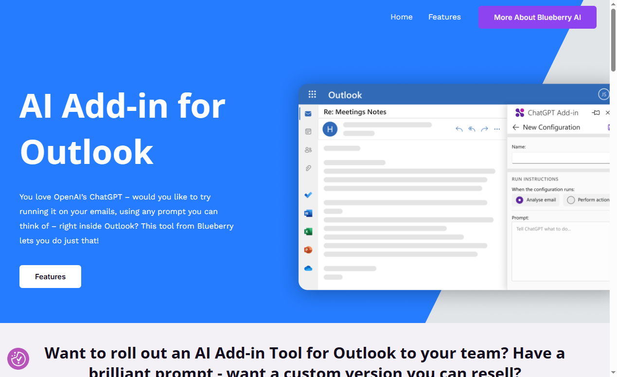 ChatGPT Outlook Add-in