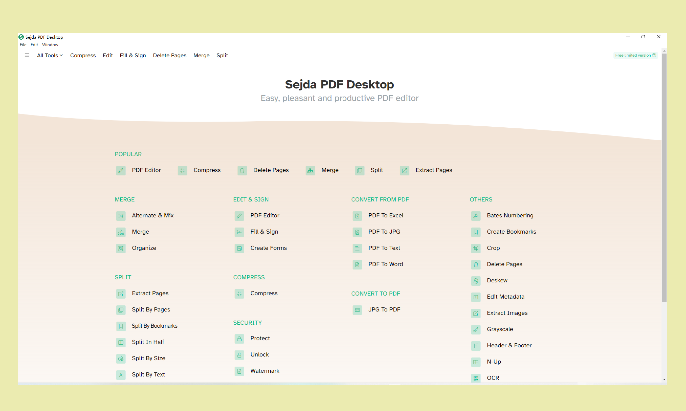 Easy To Use Online Pdf Editor Sejda Easy To Use Online Pdf Editor Sejda