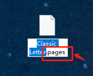 Fügen Sie eine Pages-Datei auf Ihrem Desktop hinzu
