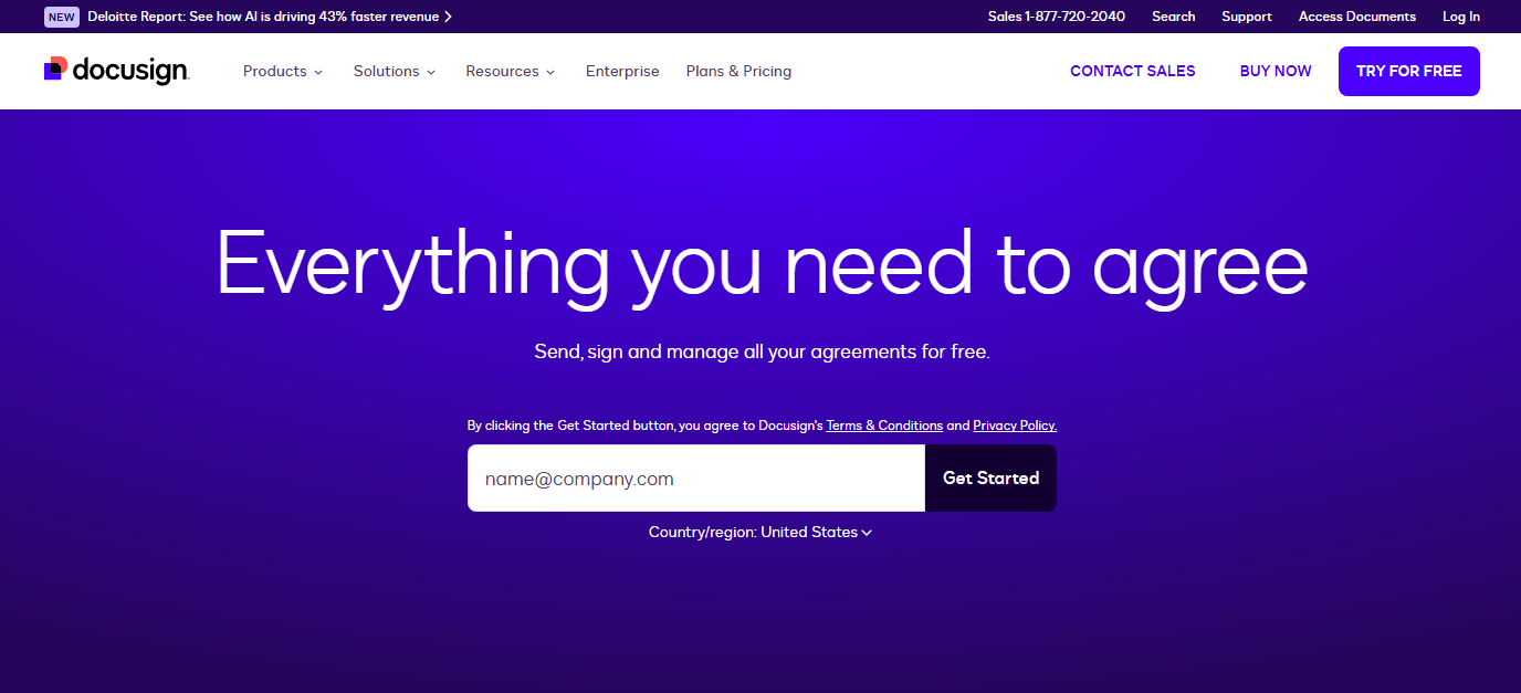 DocuSign for E-Signatures