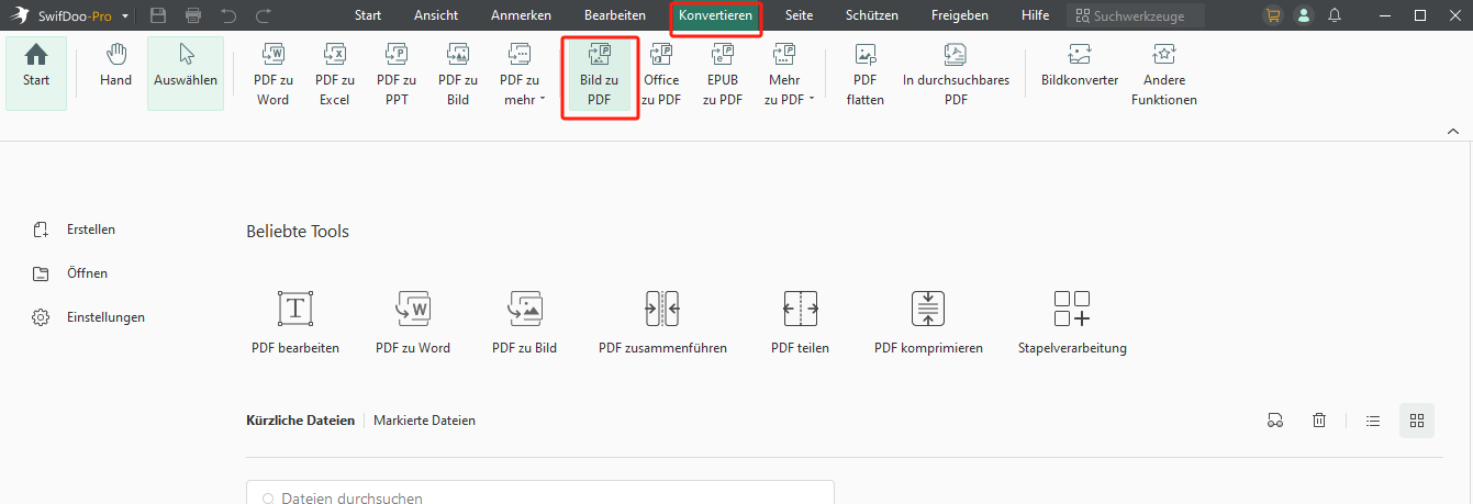 PDF aus Bildern erstellen aus PDF