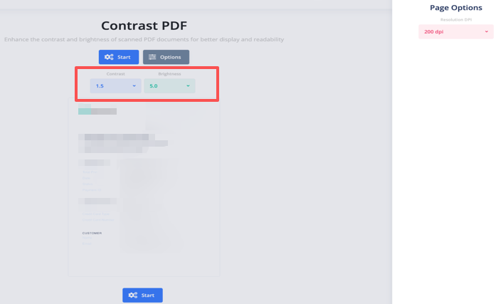 How to Adjust the Brightness in a PDF File Using i2PDF step 3