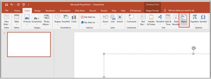 Öffnen Sie die Software Microsoft PowerPoint.