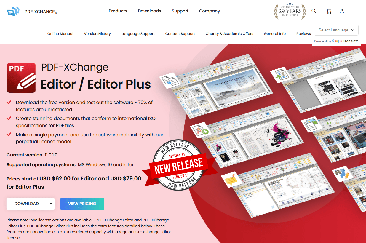 PDF-XChange Editor