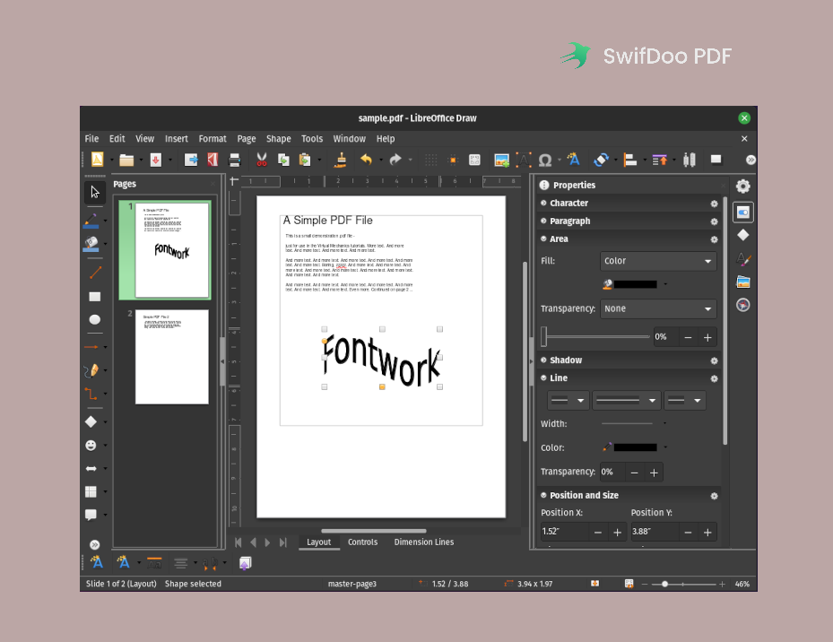 LibreOffice Raw