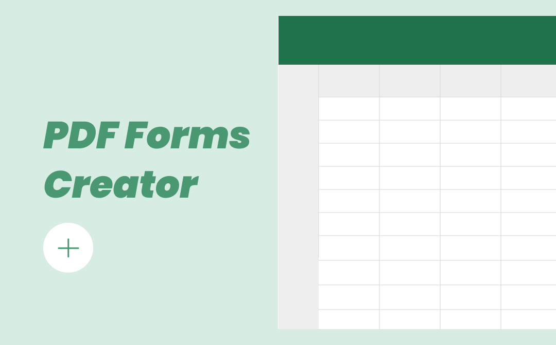 free fillable form creator