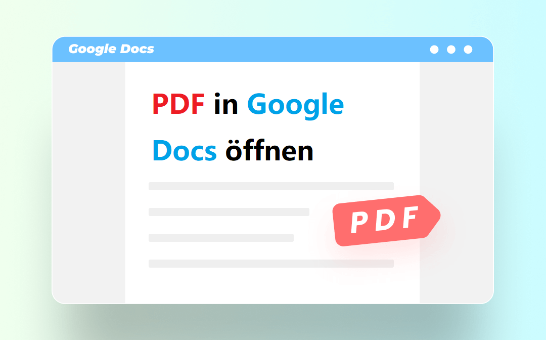 Öffnen von PDFs in Google Docs mit 2 schnellen Methoden