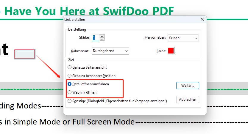 PDF in PDF einfügen Foxit PDF Editor