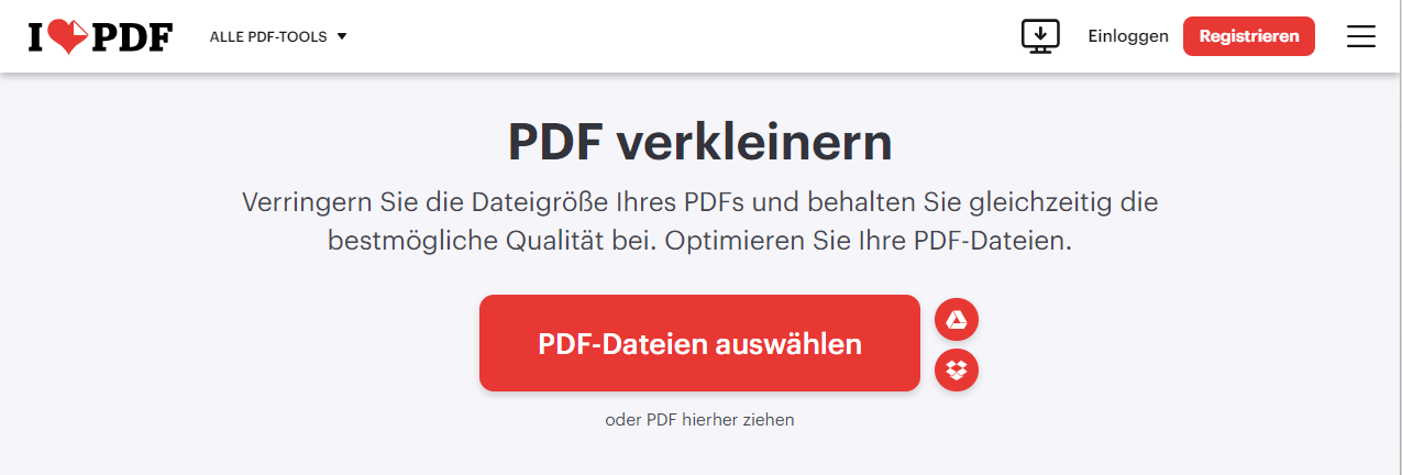 PDF Compressor - iLovePDF