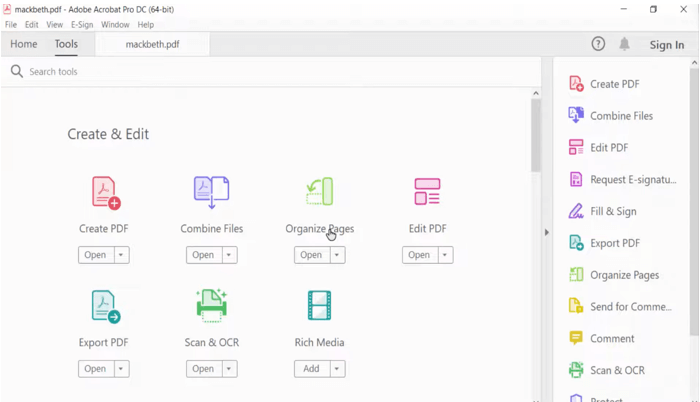 Convert Landscape to Portrait in PDF Using Adobe Acrobat Pro 1