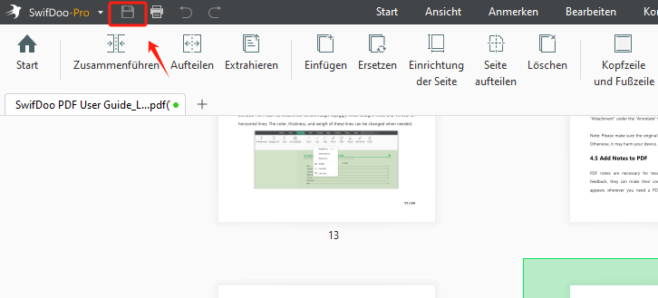 leere Seiten aus PDF entfernen