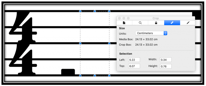 PDF measuring tool - Preview