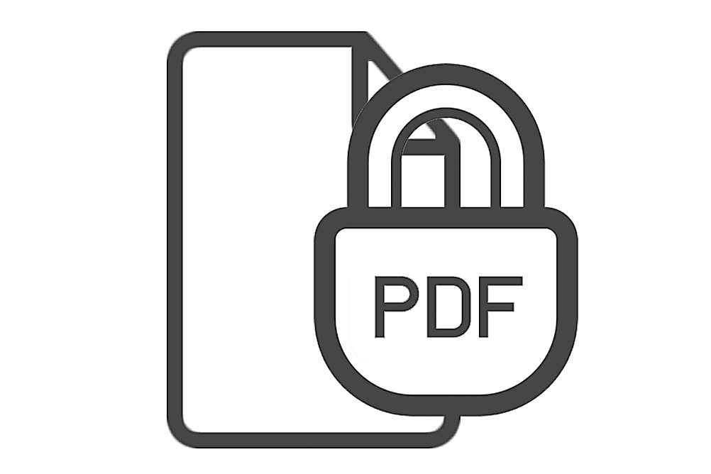 PDF Password Illustration 1