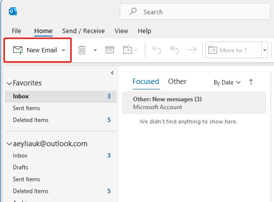 PDF per E-Mail versenden mit Outlook