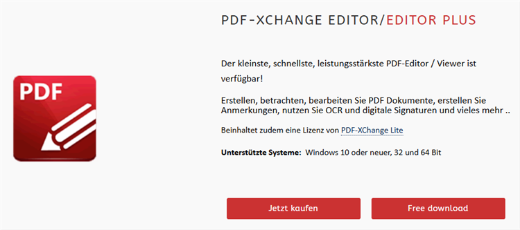 PDF-XChange Editor