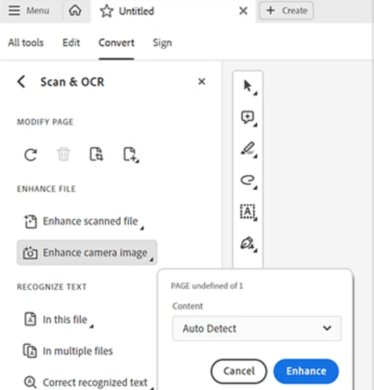Adobe Acrobat Pro PDF quality enhancer