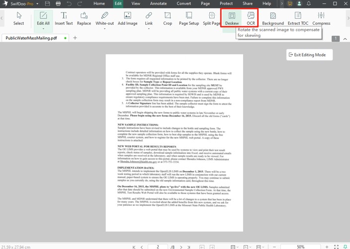 Best PDF Editor to Enhance PDF Quality - SwifDoo PDF