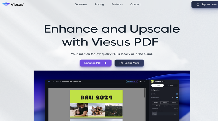 Viesus PDF quality enhancer