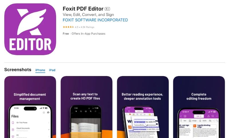 Foxit PDF Reader