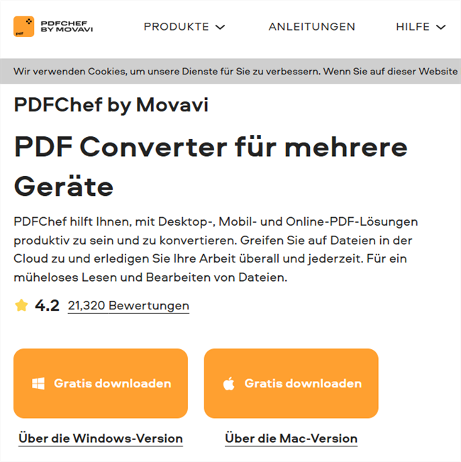 PDF-Reihenfolge ändern mit PDFChef