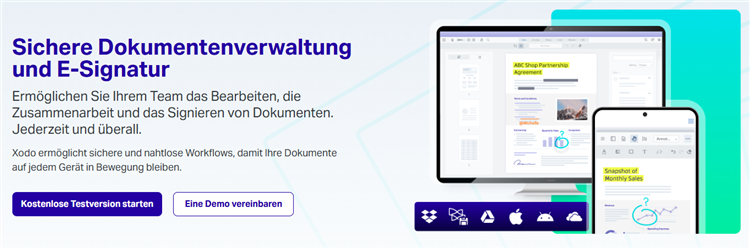 PDF-Reihenfolge ändern mit Xodo PDF