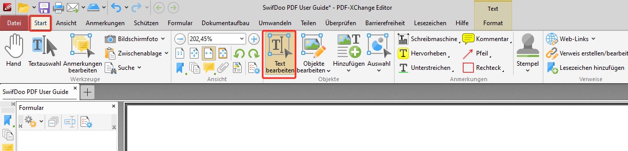 PDF Xchange Editor