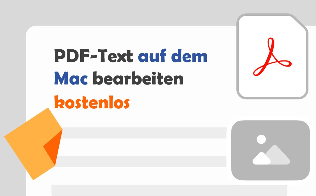 PDF Text auf dem Mac kostenlos bearbeiten – 3 Top-Lösungen