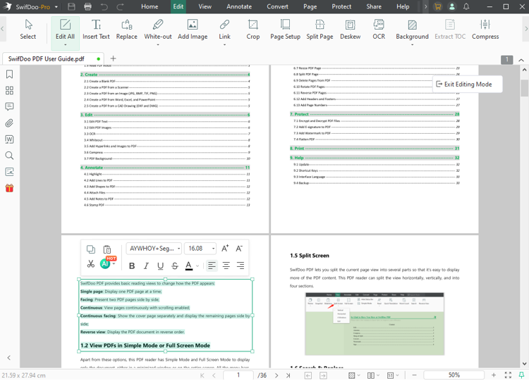 Bonus: Top PDF Editor to Create and Optimize Your PDF Document