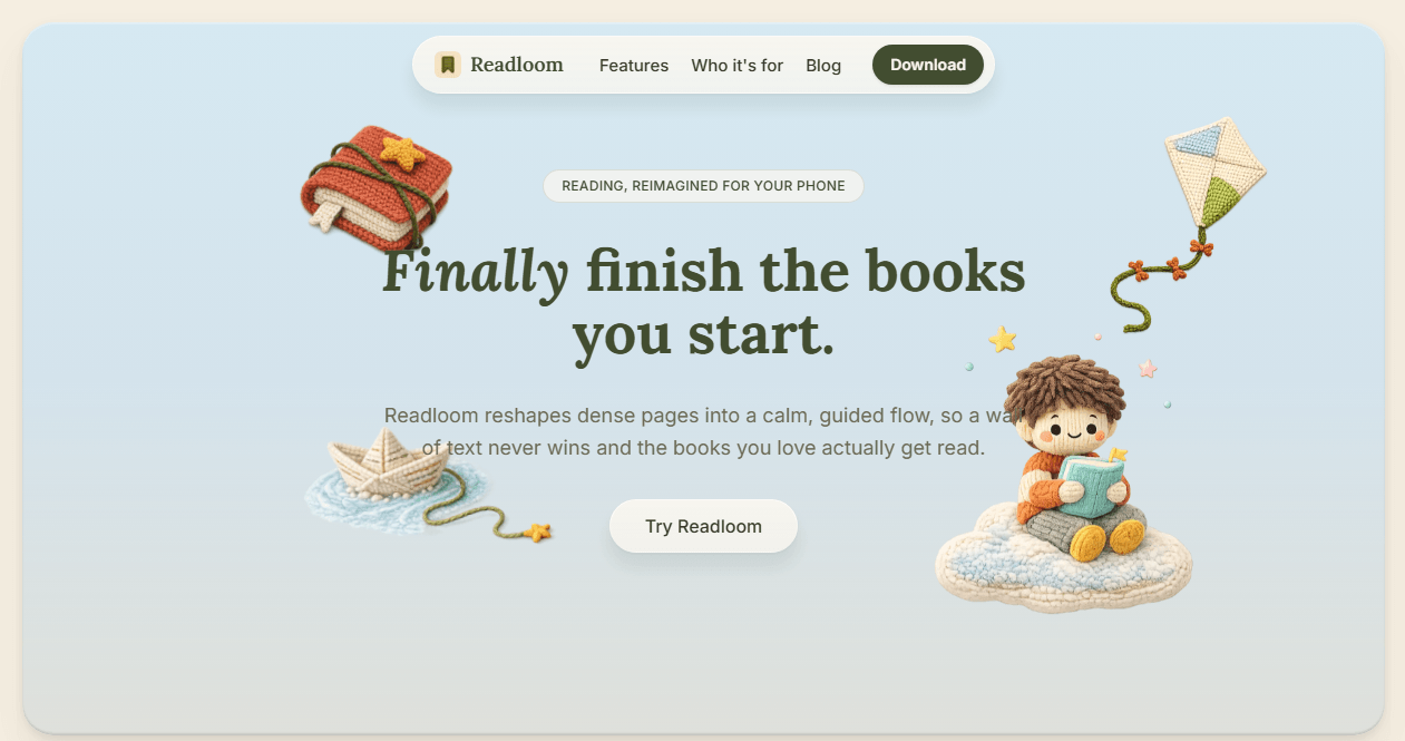 Readloom convert PDF for Kindle
