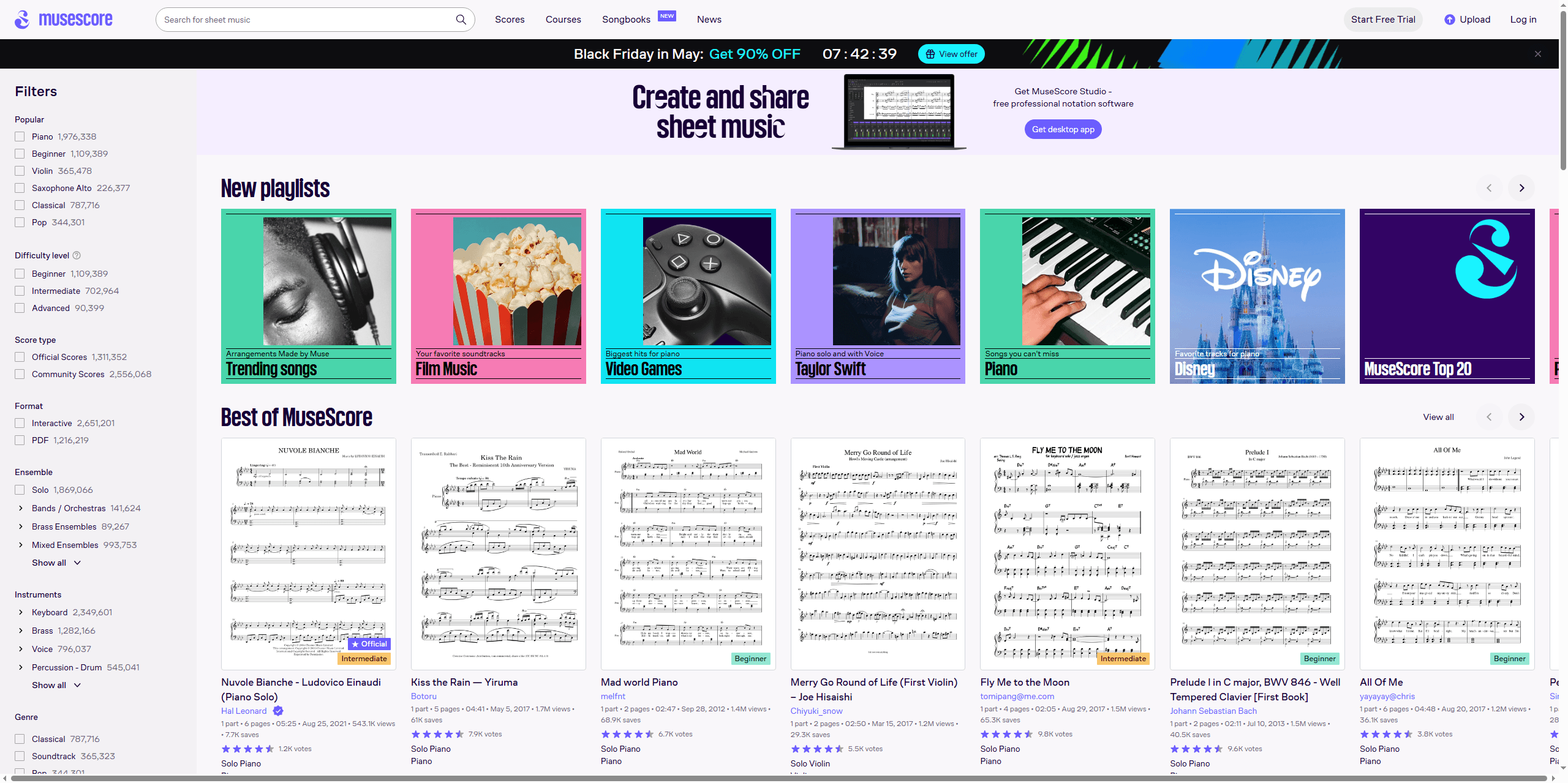 MuseScore PDF to MIDI