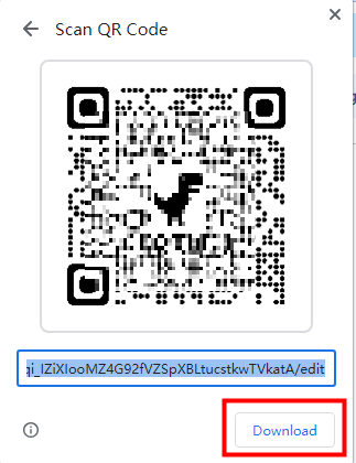 PDF to QR Code with Google Drive Step 4