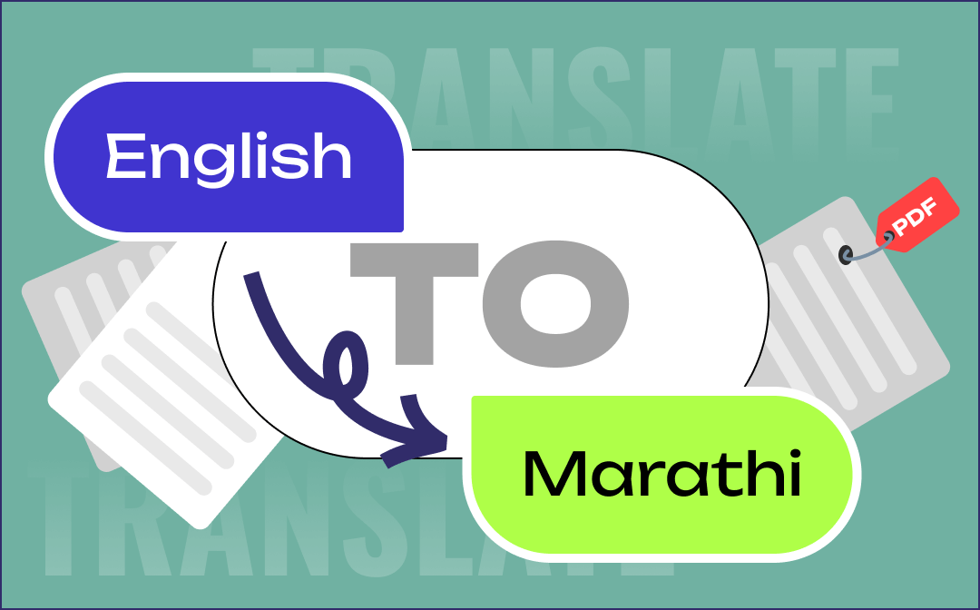 PDF Translate English to Marathi | Top 8 Solutions & Translators