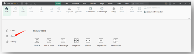 PDF translate from English to Marathi in SwifDoo PDF