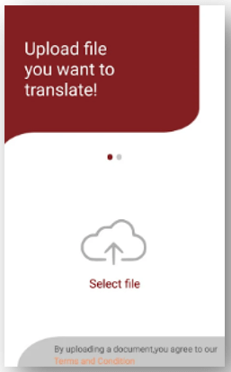 PDF translate from English to Marathi on a phone
