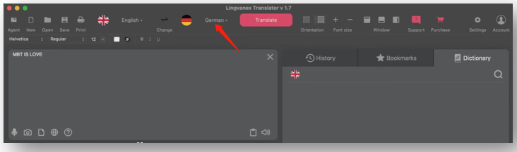PDF translate from English to Marathi in Lingvanex