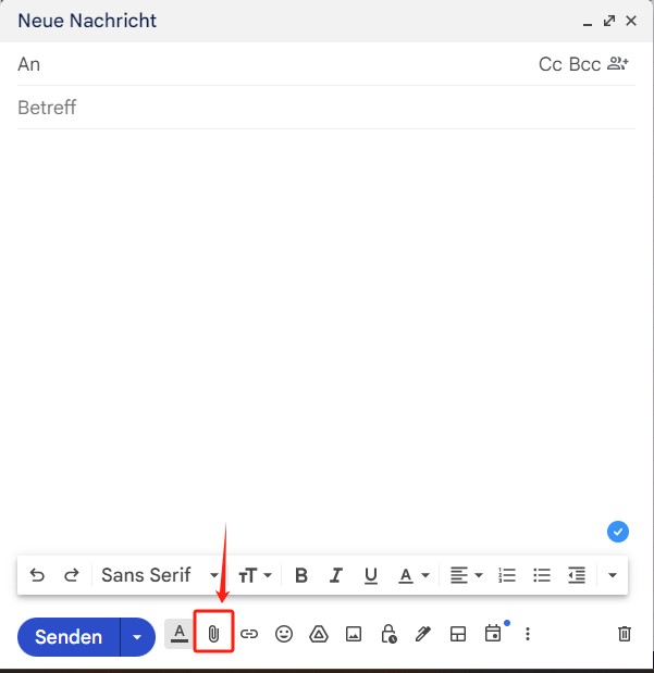 PDF per Gmail verschicken