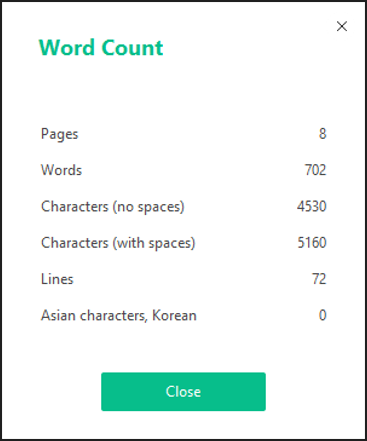 PDF word count with SwifDoo PDF step 3