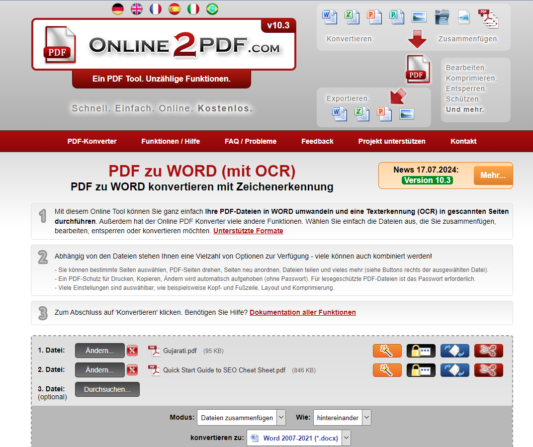 Online2PDF OCR