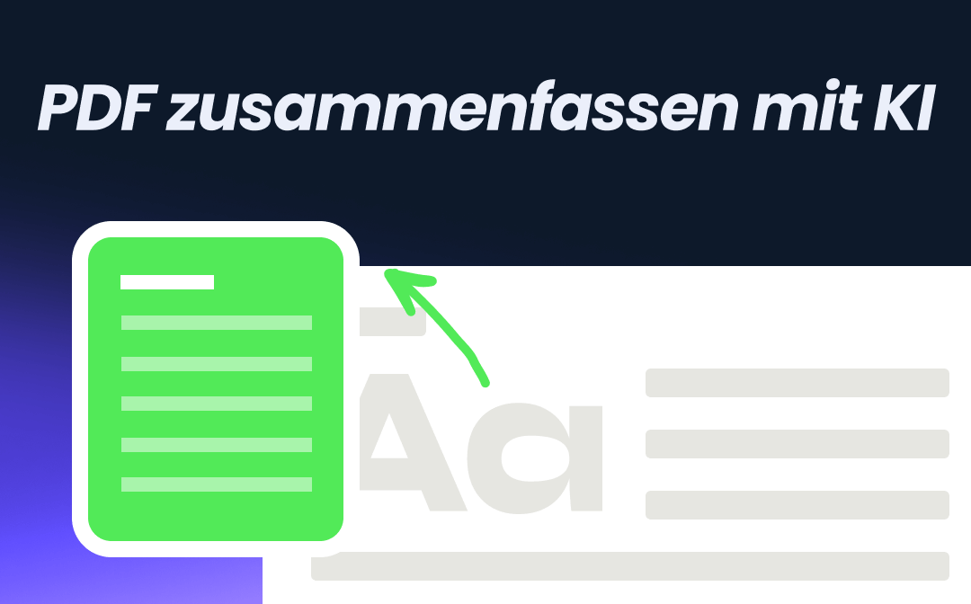 3 schnelle Tipps - PDF-Dateien mit KI zusammenzufassen