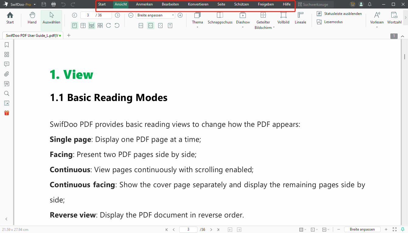 Bonus-Tipp: Wie Sie PDF-Dateien auf einem Windows-PC anzeigen und bearbeiten