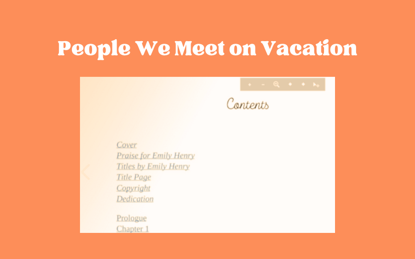 People We Meet on Vacation PDF