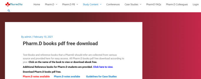 PharmDia Pharmaceutics Book PDF Free Download Site