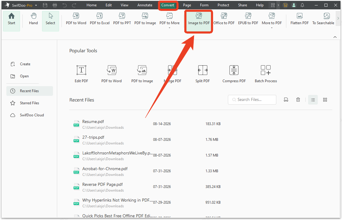 image to PDF converter