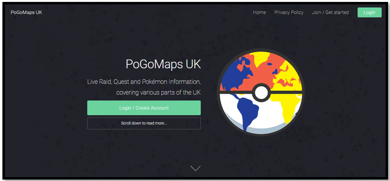 Pokemon Go maps PoGOMaps UK