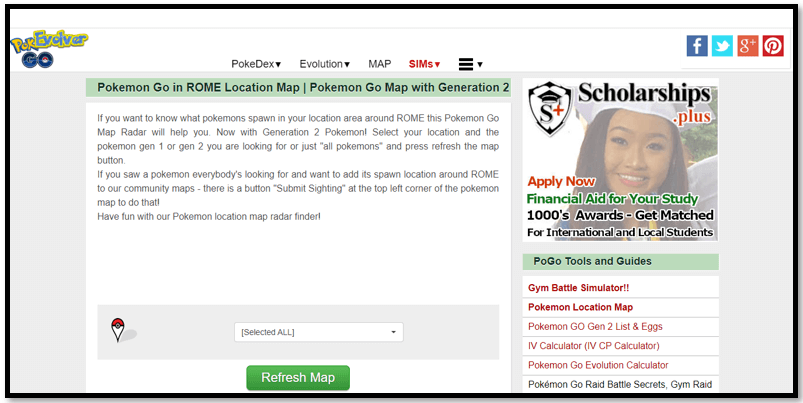 Pokémon Go Map Reveals Pokémon Locations in Real Time - Thrillist